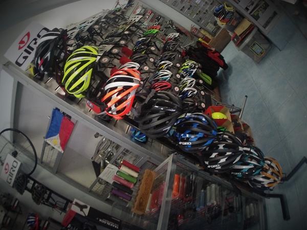 Helmet heaven at VeloCity