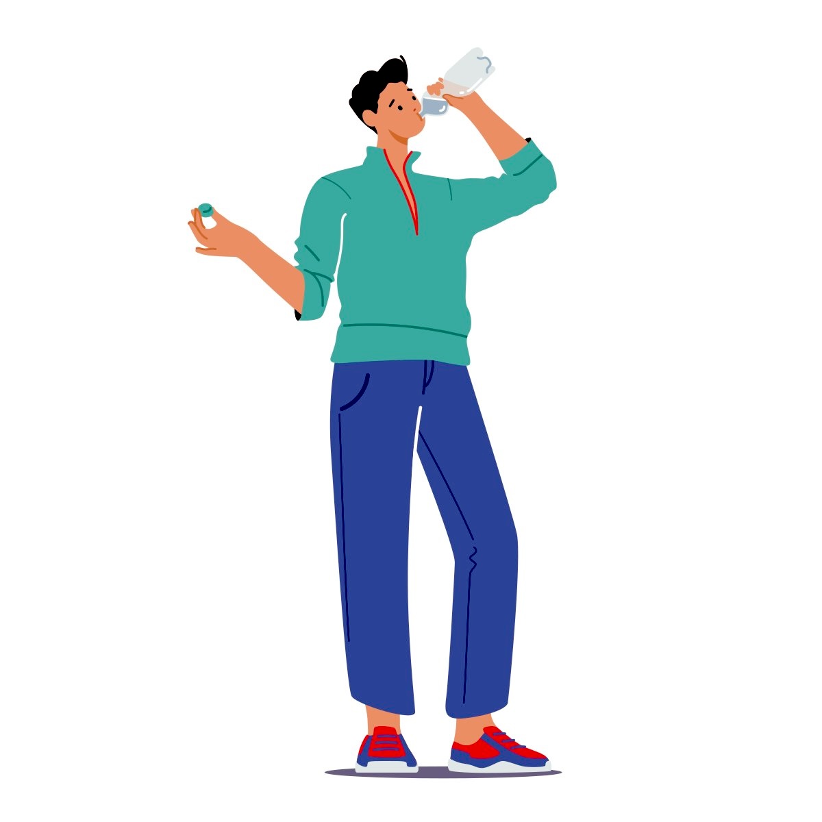 The important thing to look for in your sports drink is a right balance of salts (electrolytes) and sugars (carbs)