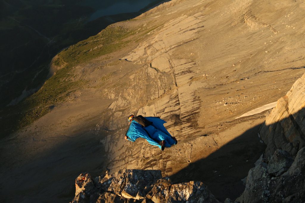 Base jumping is probably the most dangerous sports today